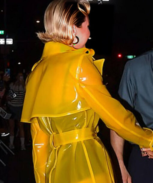 Gigi Hadid PVC Coat