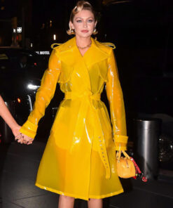 Gigi Hadid PVC Coat