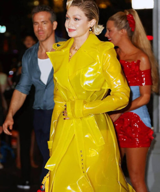 Gigi Hadid PVC Coat