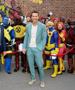 Ryan Reynolds Blue Suit