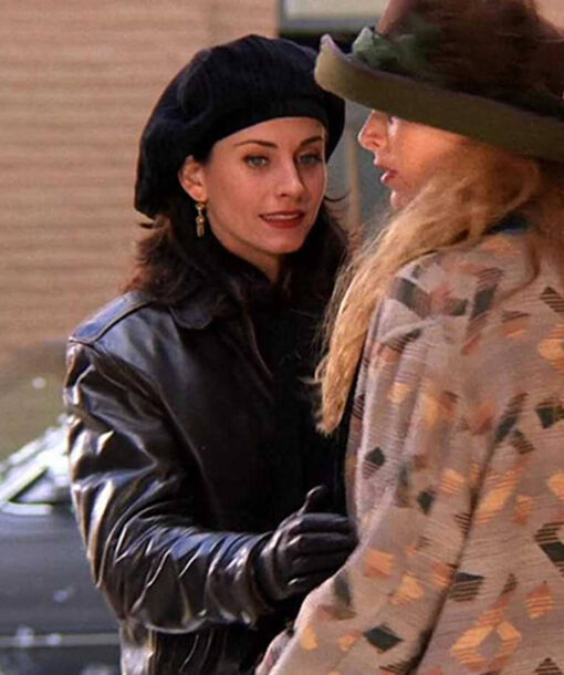 Courteney Cox Leather Jacket