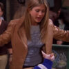 Jennifer Aniston Leather Blazer