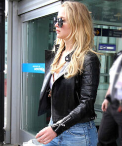 Jennifer Lawrence Biker Jacket