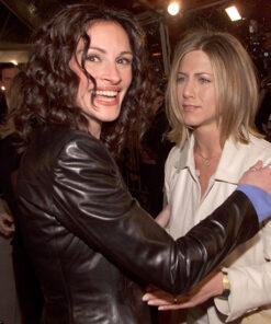 Julia Roberts Leather Blazer