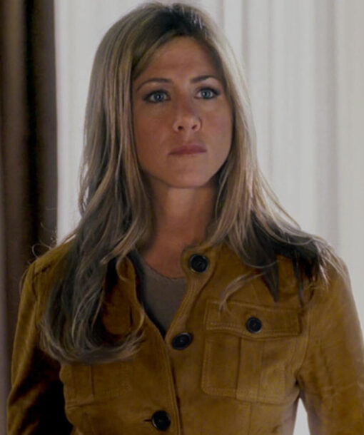 Jennifer Aniston Suede Jacket