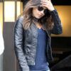 Mila Kunis Leather Jacket