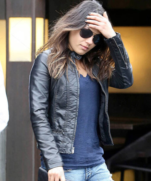 Mila Kunis Leather Jacket