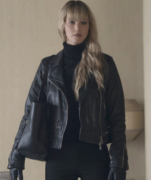 Jennifer Lawrence Biker Jacket