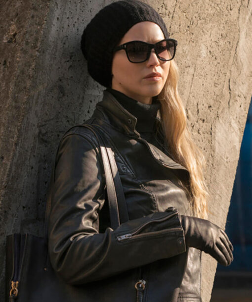 Jennifer Lawrence Biker Jacket