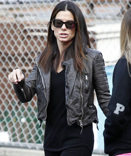 Sandra Bullock Black Jacket