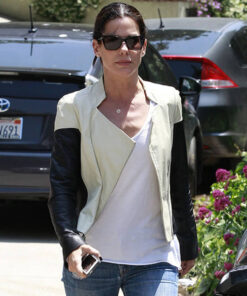 Sandra Bullock Black & White Jacket