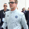 Brad Pitt White Jacket