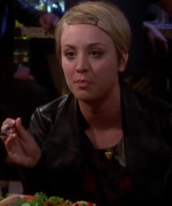 Kaley Cuoco Black Jacket