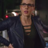 Emily Bett Rickards Blue Jacket