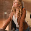 Katheryn Winnick Leather Jacket