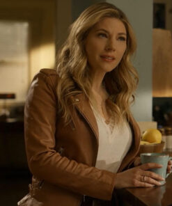 Katheryn Winnick Leather Jacket