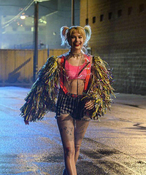 Harley Quinn Fringed Jacket