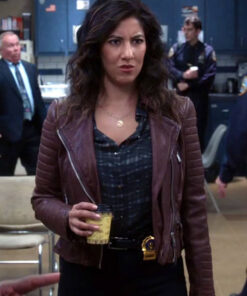 Stephanie Beatriz Brown Jacket