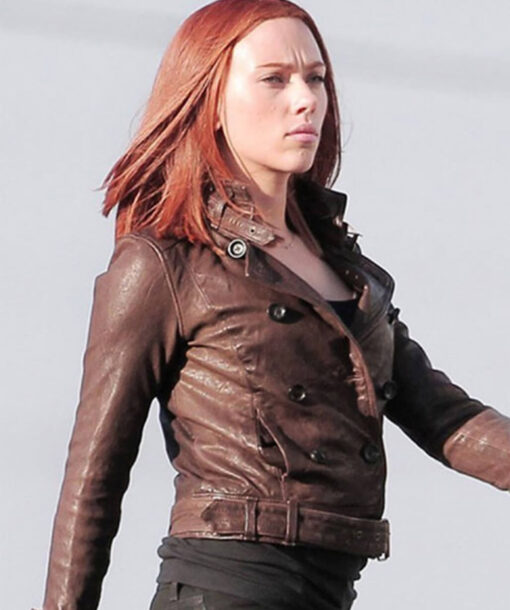 Natasha Romanoff Brown Jacket