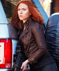 Natasha Romanoff Brown Jacket