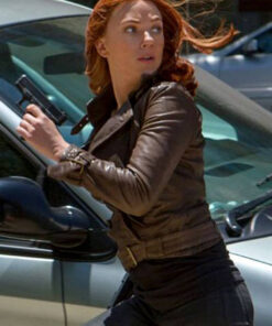 Natasha Romanoff Brown Jacket