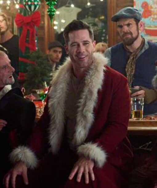 Luke Macfarlane Shearling Coat