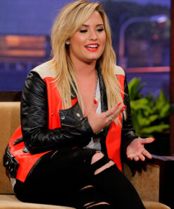 Demi Lovato Leather Jacket