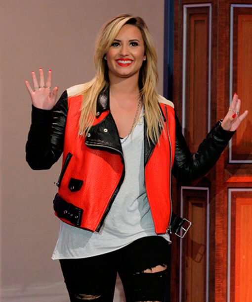 Demi Lovato Leather Jacket