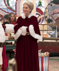 Elizabeth Mitchell Mrs. Claus Costume