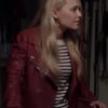 Madison Iseman Maroon Jacket