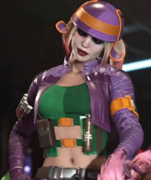 Harley Quinn Purple Jacket