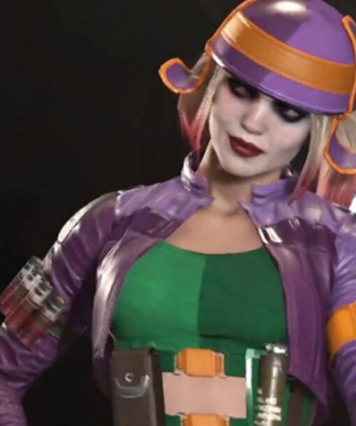 Harley Quinn Purple Jacket