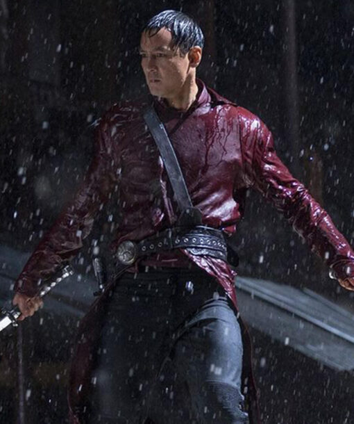 Daniel Wu Red Coat