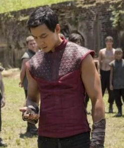 Daniel Wu Red Vest