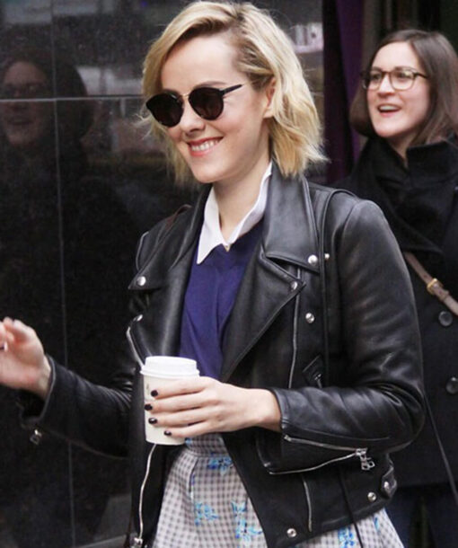 Jena Malone Black Jacket