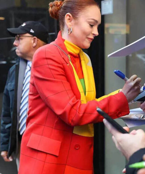 lindsay Lohan Coat