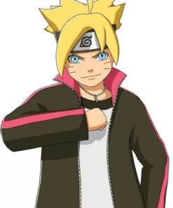 Naruto Uzumaki Black Jacket