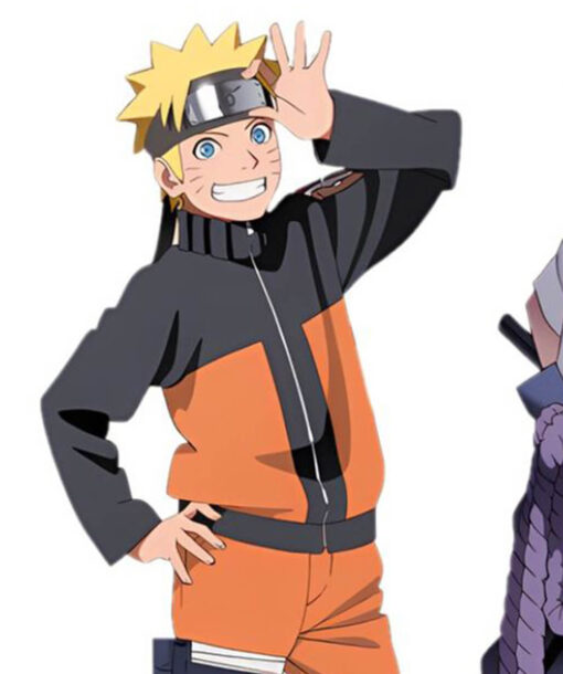 Naruto Uzumaki Puffer Jacket