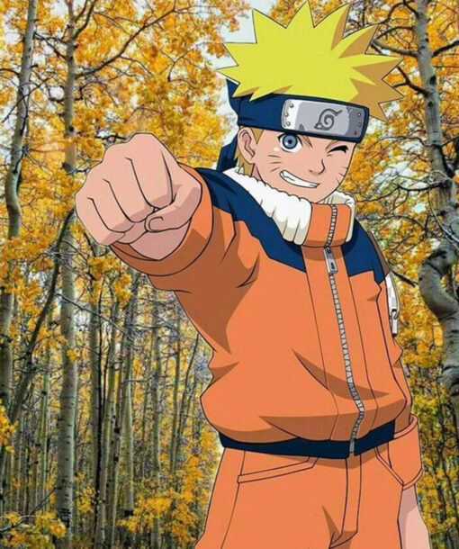 Naruto Uzumaki Orange Jacket