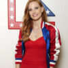 Jessica Chastain Satin Jacket