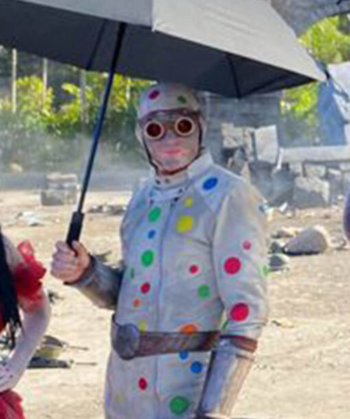 Polka-Dot Man White Jacket