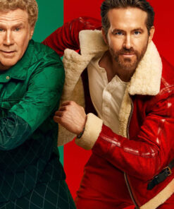 Ryan Reynolds Suede Leather Jacket