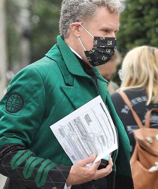 Will Ferrell Green Coat