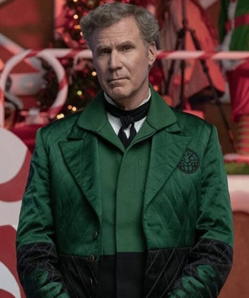 Will Ferrell Green Coat