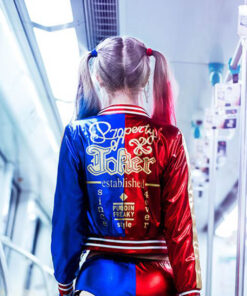 Harley Quinn Satin Jacket