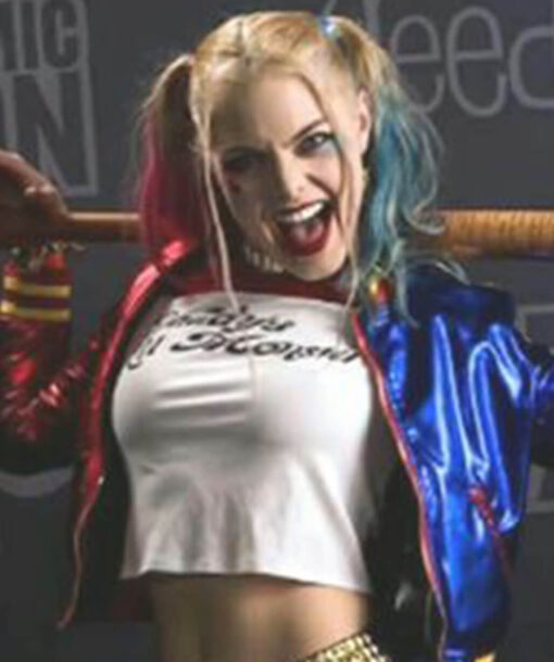 Harley Quinn Satin Jacket