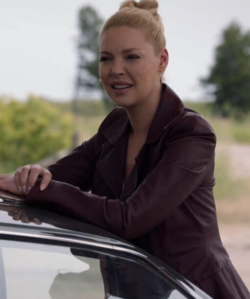 Katherine Heigl Leather Jacket