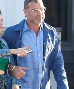 Liev Schreiber Blue Jacket