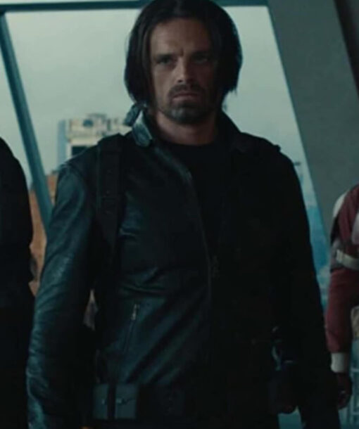 Bucky Barnes Black Jacket