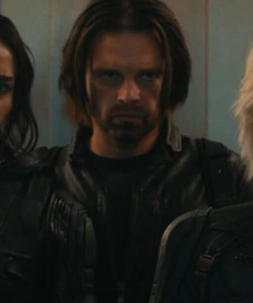 Bucky Barnes Black Jacket